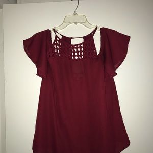 Off the shoulder shirt
